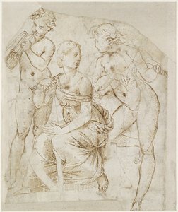 Grupo de músicos, WA1846.166 de Raffaello Sanzio Raphael